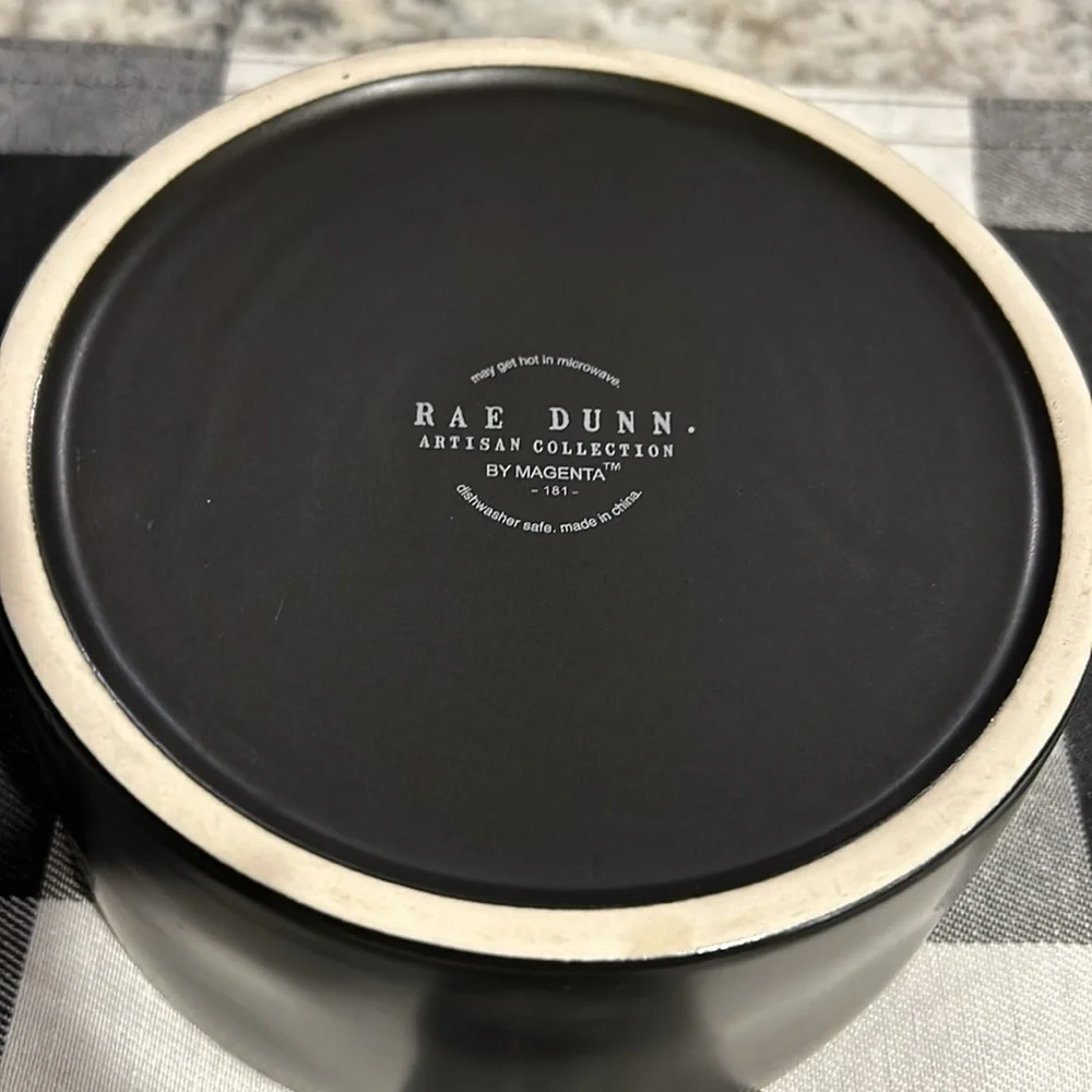 Rae Dunn “BEWARE OF ME!” Dog Bowl